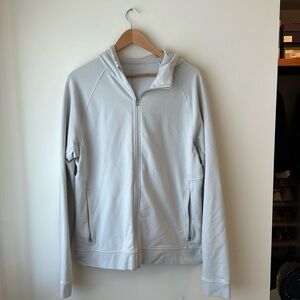 Men’s Lululemon Zip-up Sweatshirt - Light Gray - Size Large